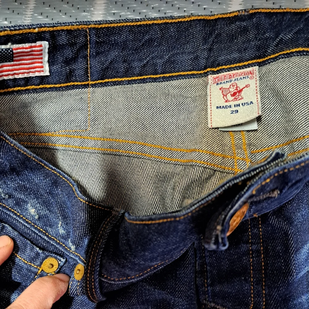 True‎ Religion Avery Slim straight Leg Jeans - Picture 6 of 13
